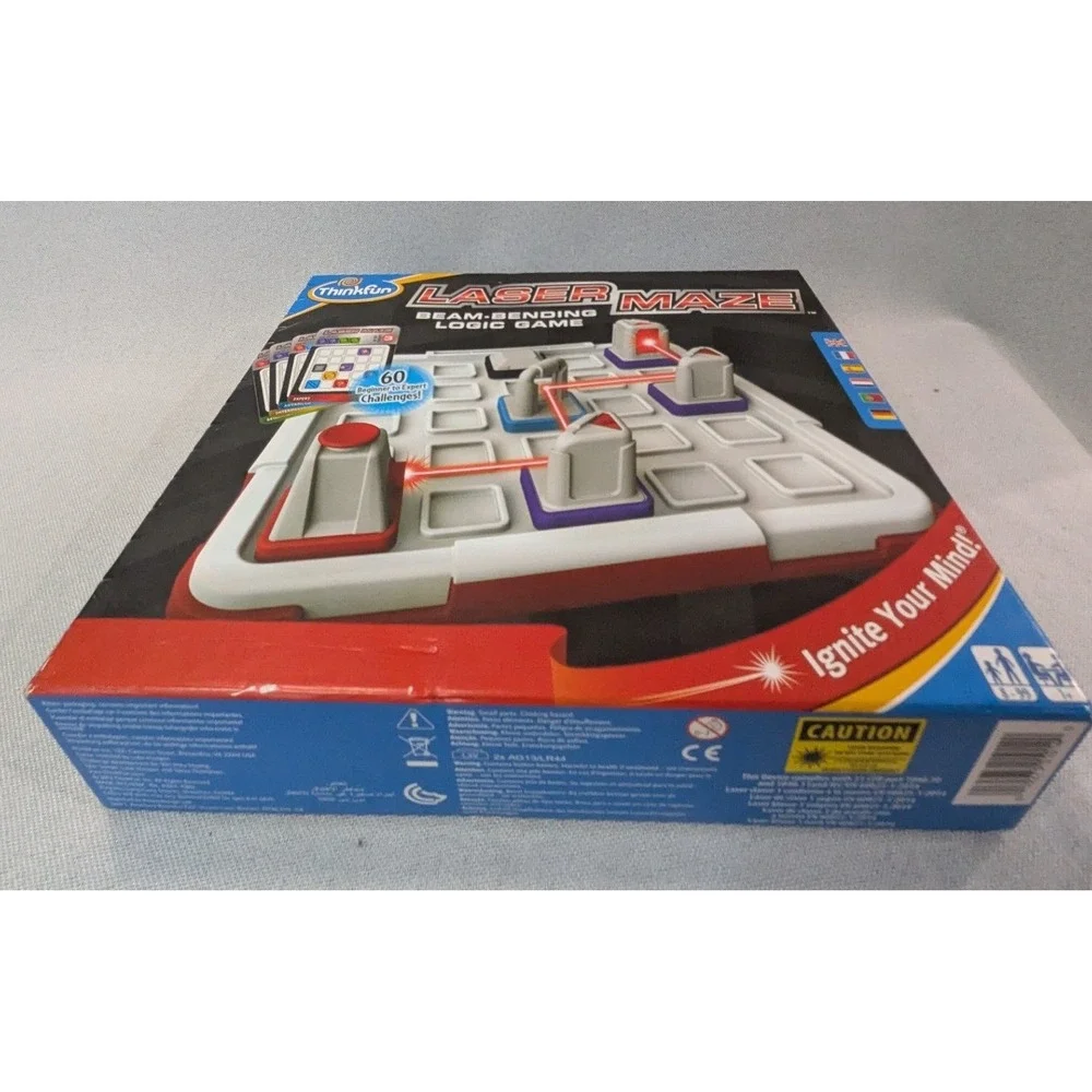 ThinkFun Laser Maze Logic Game Kids Adult One Size Multicolor Excellent STEM Toy